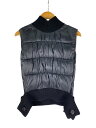 【中古】ENFOLD◆ダウンベスト/38/ナイロン/BLK/無地/300FA130-1750【レディースウェア】