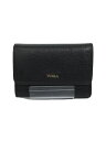 【中古】FURLA◆3つ折り財布/レザー/B