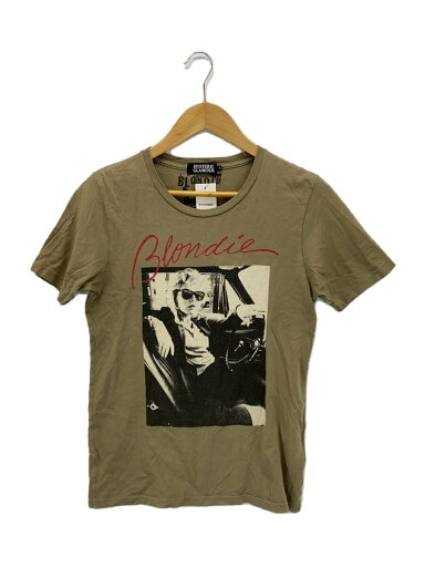 【中古】HYSTERIC GLAMOUR◆Tシャツ/S/コットン/KHK/0204CT09//【メンズウェア】 【中古】HYSTERIC GLAMOUR◆Tシャツ/S/コットン/KHK/0204CT09//【メンズウェア】