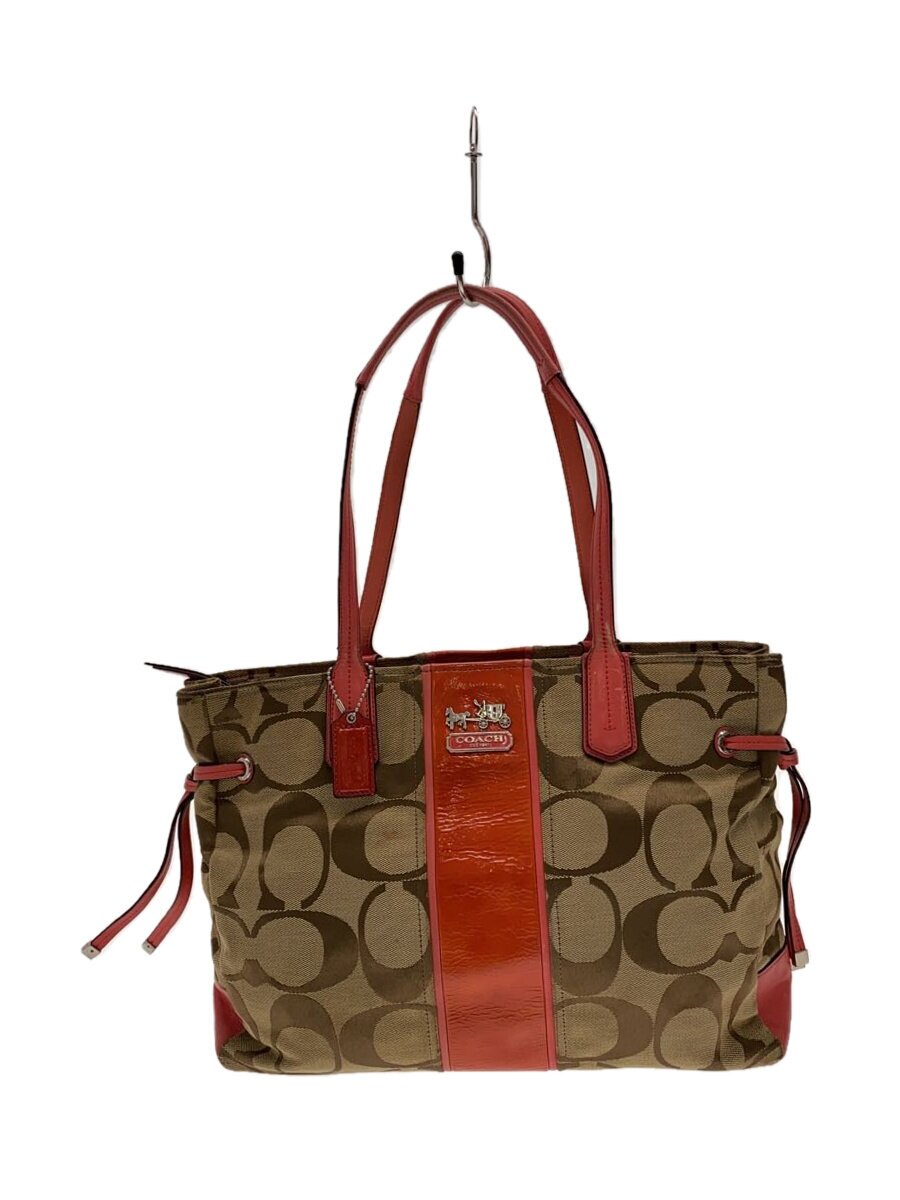 【中古】COACH◆シグネチャートート//【バッグ】