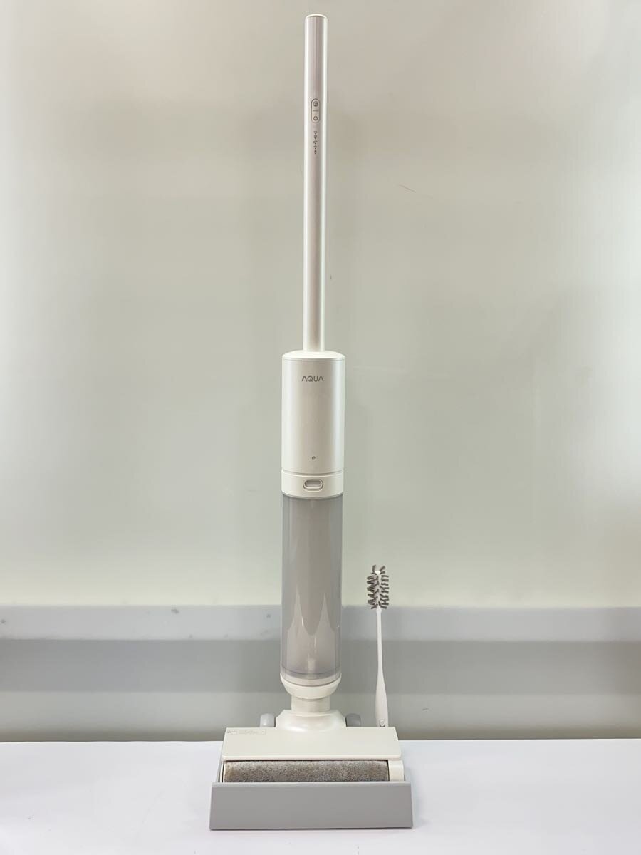 【中古】Haier/AQUA(Haier aqua sales)◆掃除機 ワイプル AQC-WX1P(W)【家電・ビジュアル・オーディオ】