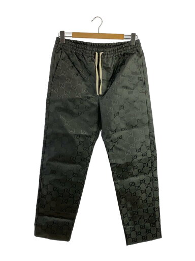 【中古】GUCCI◆Off The Grid GG柄/ナイロントラックパンツ/46/ナイロン/GRY/総柄【メンズウェア】 【中古】GUCCI◆Off The Grid GG柄/ナイロントラックパンツ/46/ナイロン/GRY/総柄【メンズウェア】