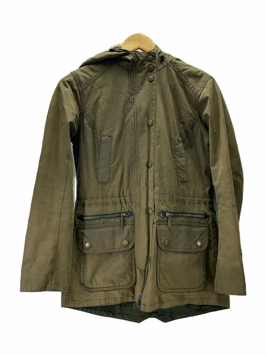 【中古】Barbour◆ジャケット/34/--/KHK/LWX0303OL71/汚れ有【レディースウェア】