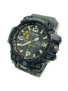 【中古】CASIO◆ソーラー腕時計・G-SHOCK/デジアナ/ラバー/ブラック/カーキ/カシオ【服飾雑貨他】(2)