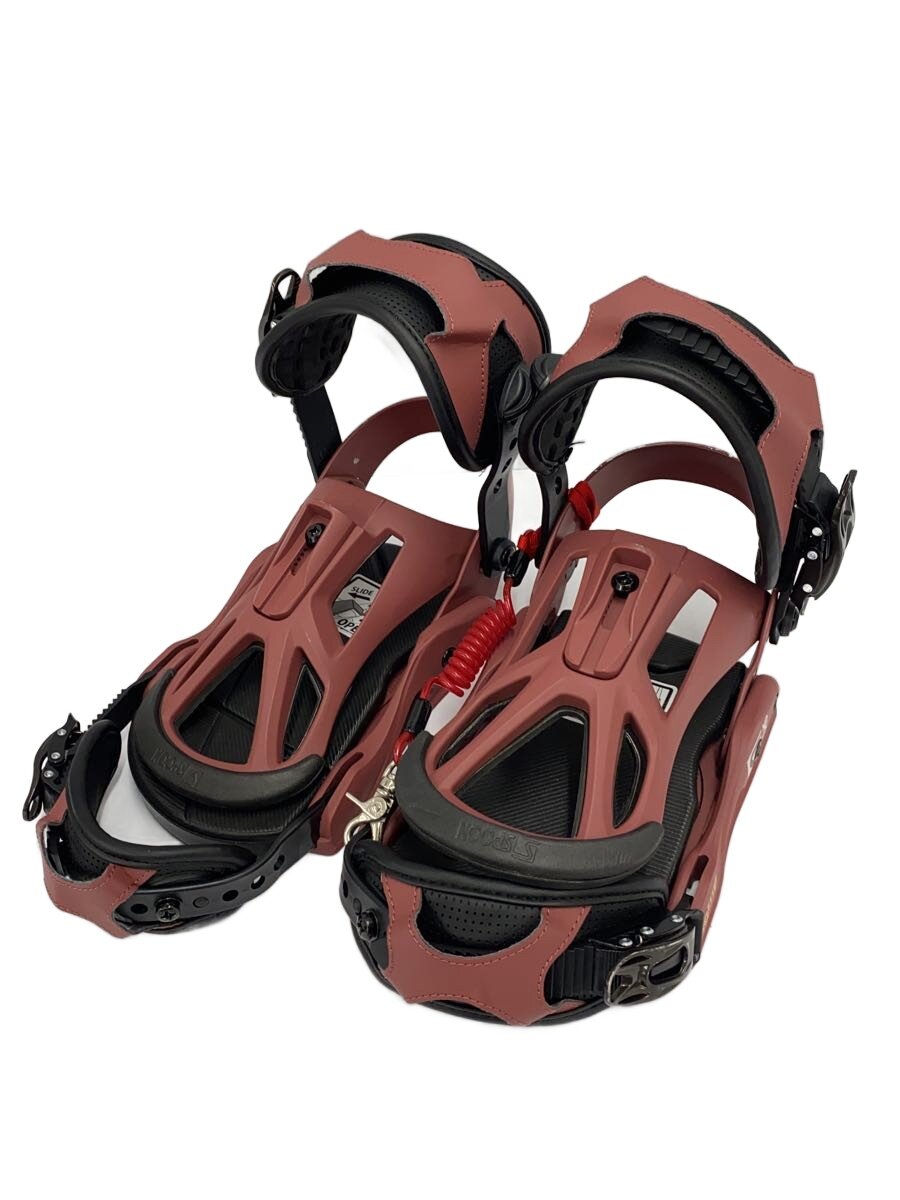 【中古】SPOON◆スノーボードバインディング/PNK【スポーツ】