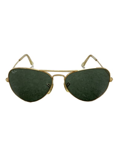 【中古】Ray-Ban◆サングラス/ティアドロップ/GLD/GRN/メンズ【服飾雑貨他】 【中古】Ray-Ban◆サングラス/ティアドロップ/GLD/GRN/メンズ【服飾雑貨他】