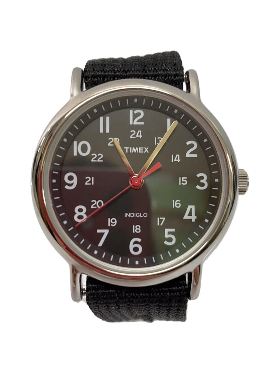 【中古】TIMEX◆クォーツ腕時計/アナ