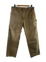 【中古】Carhartt◆ボトム/38/コットン/CML/B11【メンズウェア】(4)