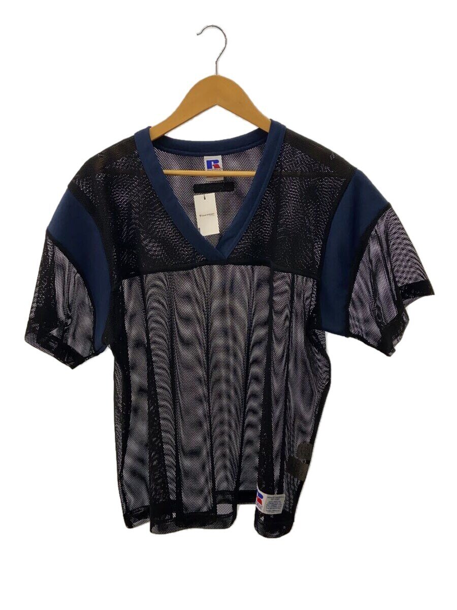 【中古】MOUSSY◆24SS/メッシュゲームシャツ/FREE/ブラック/黒/RCW-24133MY/010HS801-0481【レディースウェア】