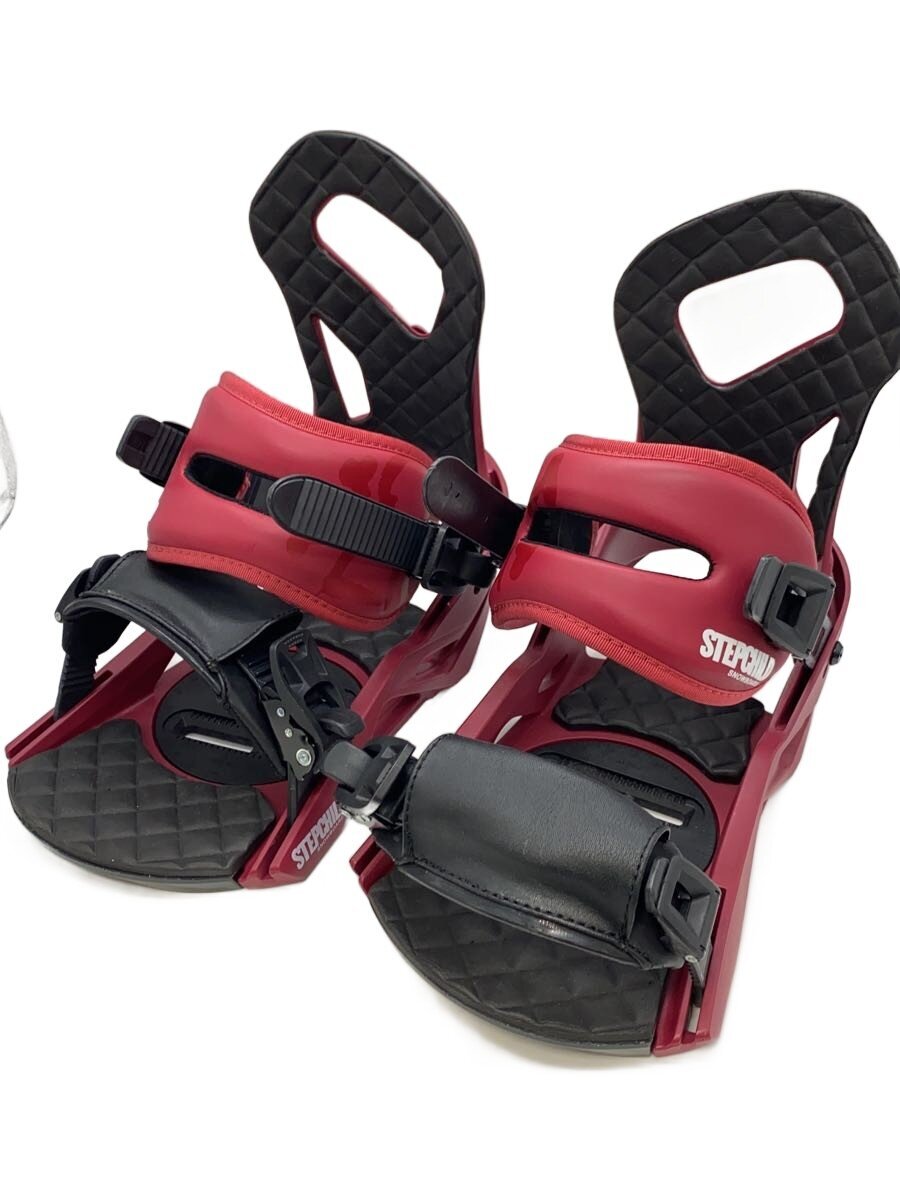 【中古】STEPCHILD/スノーボードバインディング/RED【スポーツ】