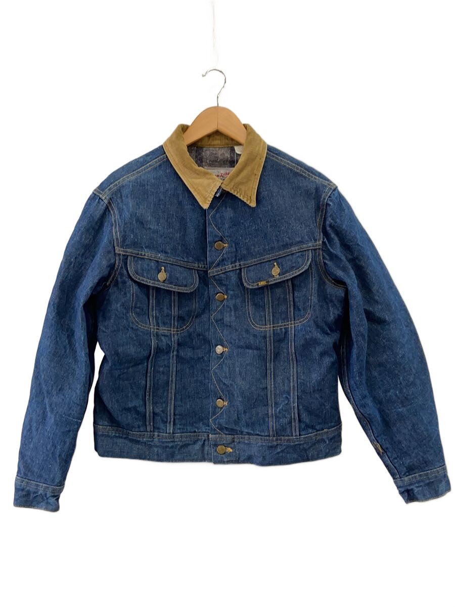 【中古】Lee◆70s/STORM RIDER/プリントタグ/ブランケットライナー/濃紺/Gジャン/コットン/IDG//【メンズウェア】