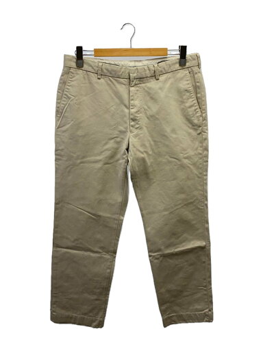 【中古】POLO RALPH LAUREN◆スラックスパンツ/35/コットン/クリーム/無地【メンズウェア】 【中古】POLO RALPH LAUREN◆スラックスパンツ/35/コットン/クリーム/無地【メンズウェア】