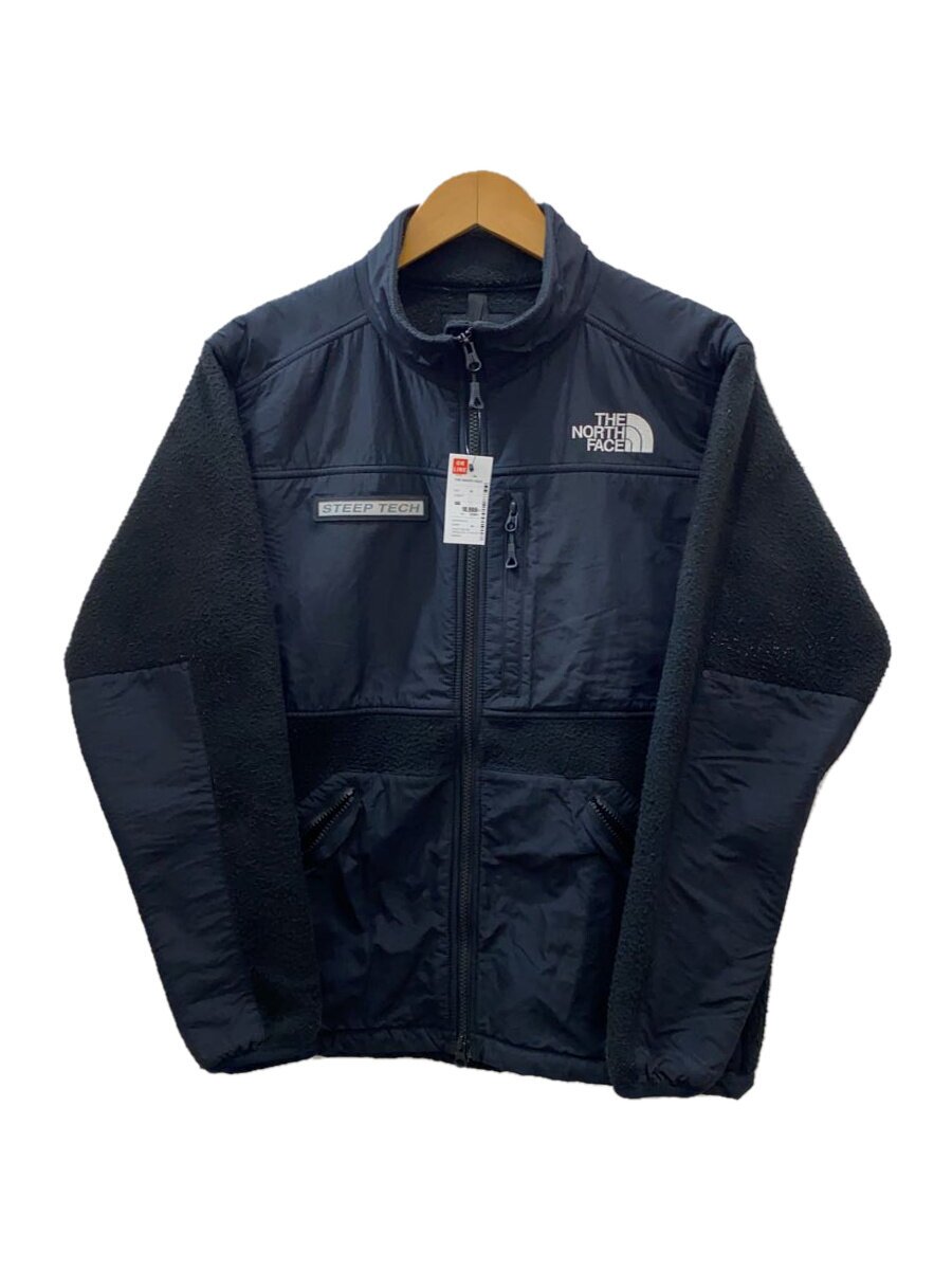 THE NORTH FACE◆STEEP TECH ZIP FREECE_スティープテックジップフリース/M/ポリエステル/BLK//