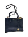 【中古】MICHAEL KORS◆ハンドバッグ/レザー/NVY/無地/30F6GM9T3L【バッグ】(4)