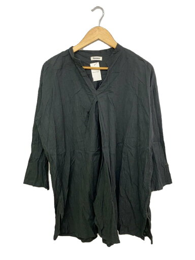 【中古】Plantation◆長袖ワンピース/M/コットン/BLK/PL51FK180【レディースウェア】 【中古】Plantation◆長袖ワンピース/M/コットン/BLK/PL51FK180【レディースウェア】