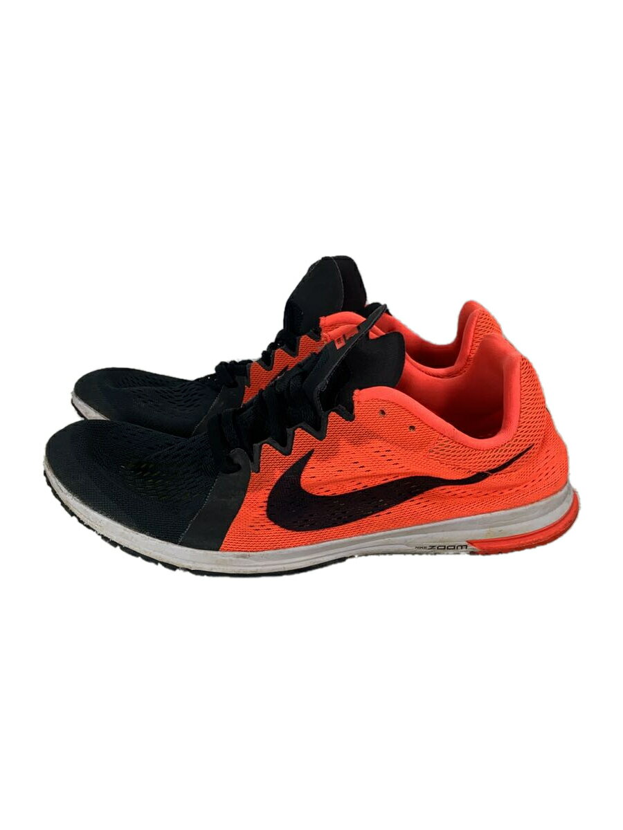 【中古】NIKE◆AIR ZOOM STREAK LT 3_エアズーム ストリーク LT 3/27.5cm/ORN【シューズ】