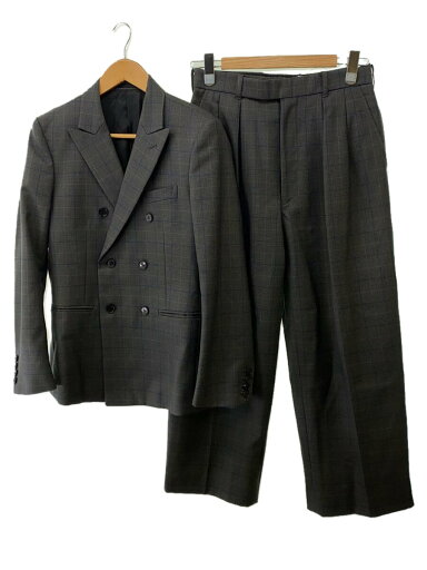 【中古】LITTLEBIG◆セットアップ/1/ウール/GRY/チェック/LB173-PT03//【メンズウェア】 【中古】LITTLEBIG◆セットアップ/1/ウール/GRY/チェック/LB173-PT03//【メンズウェア】