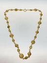 【中古】CHANEL◆ネックレス/--/GLD/トップ無/レディース/マドモアゼル ココシャネル ロゴネックレス/金【服飾雑貨他】