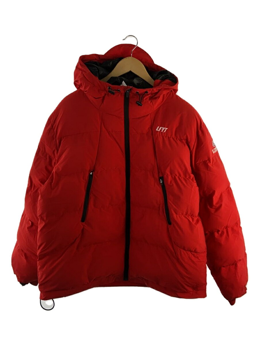 【中古】LFYT/X-TREAM LOGO PUFFER JACKET/L/無地/LA221011【メンズウェア】