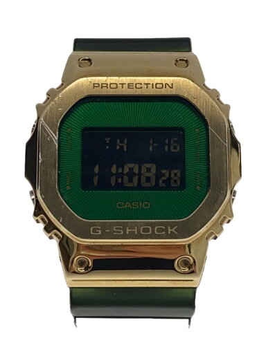 【中古】CASIO◆腕時計/デジタル/ラバー/グリーン/GM-5600Cl/G-SHOCK【服飾雑貨他】 【中古】CASIO◆腕時計/デジタル/ラバー/グリーン/GM-5600Cl/G-SHOCK【服飾雑貨他】