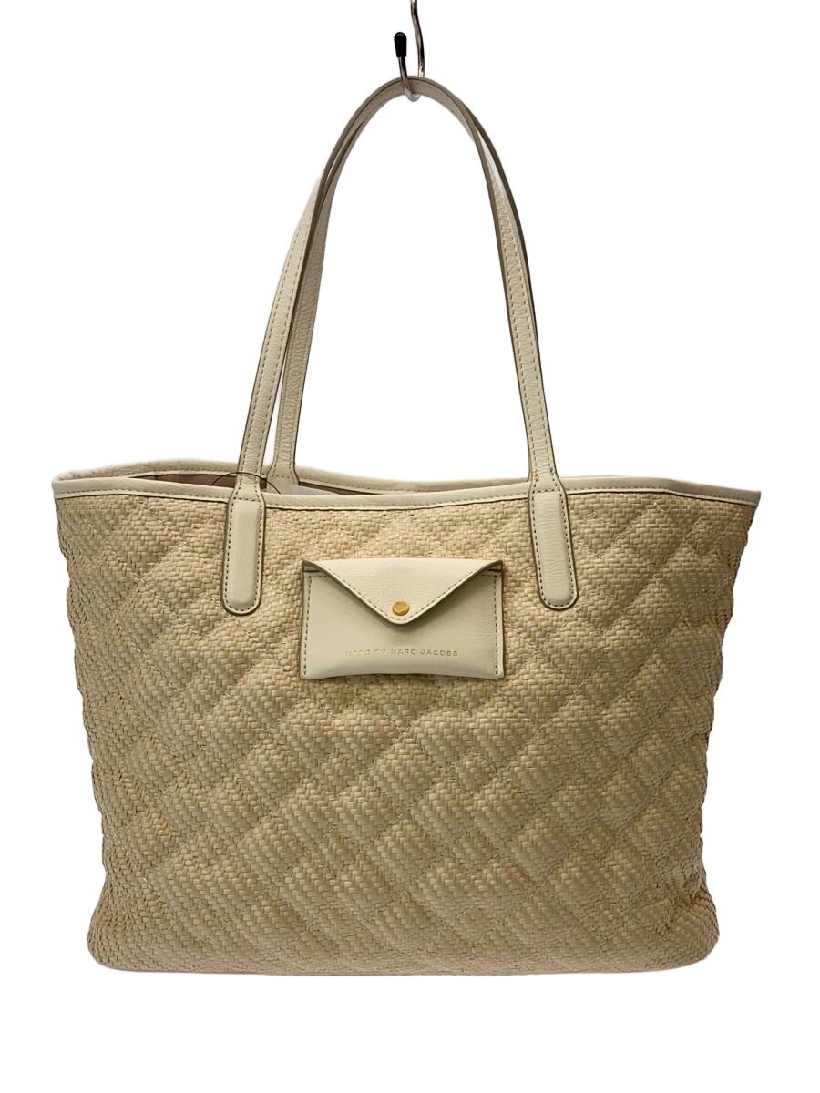 【中古】MARC BY MARC JACOBS◆トートバッグ/ヘンプ/BEG/M0006080【バッグ】