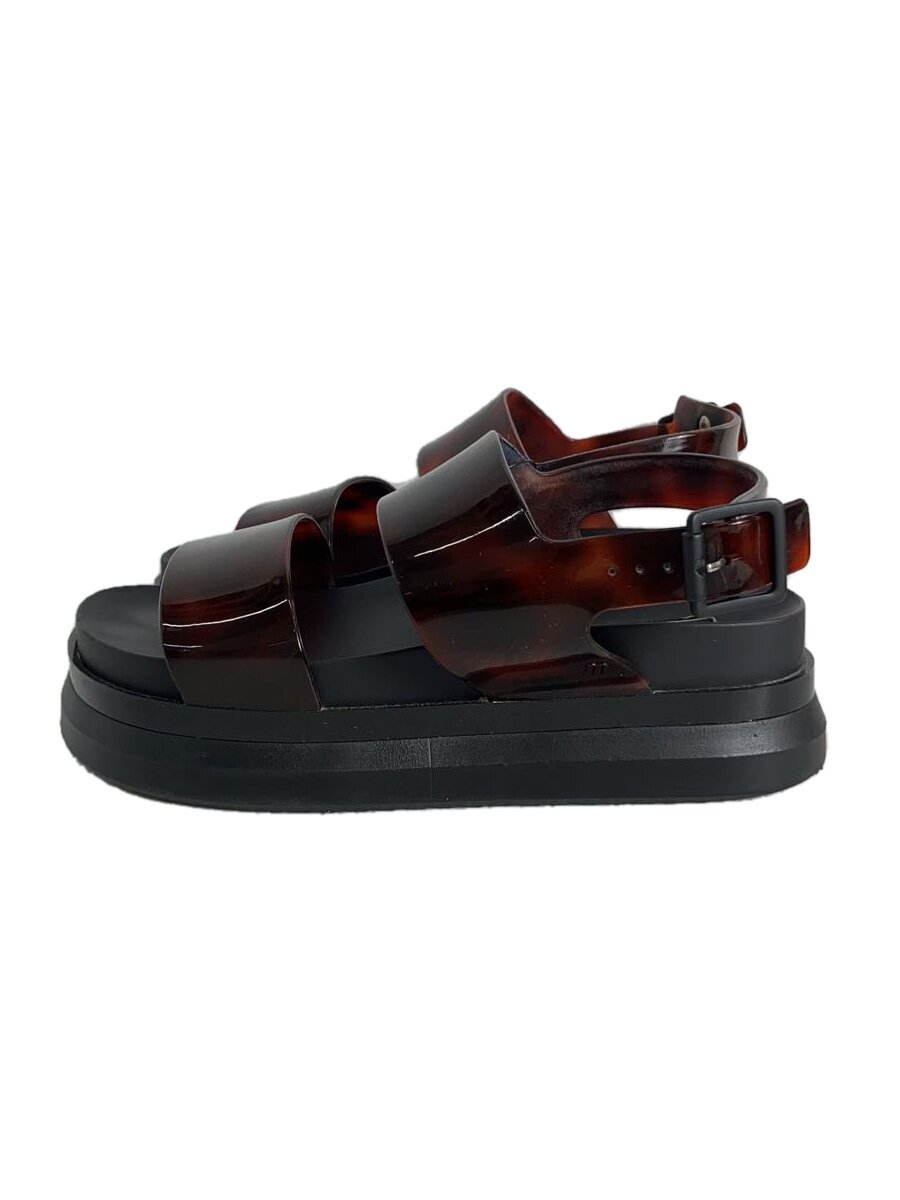 【中古】melissa◆サンダル/22cm/ブラウン【シューズ】