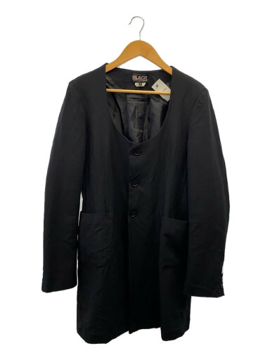 【中古】BLACK COMME des GARCONS◆ジャケット/S/ポリエステル/BLK【メンズウェア】 【中古】BLACK COMME des GARCONS◆ジャケット/S/ポリエステル/BLK【メンズウェア】