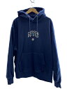 【中古】TOMMY JEANS◆NYC/リラックスパーカー/XL/コットン/NVY【メンズウェア】