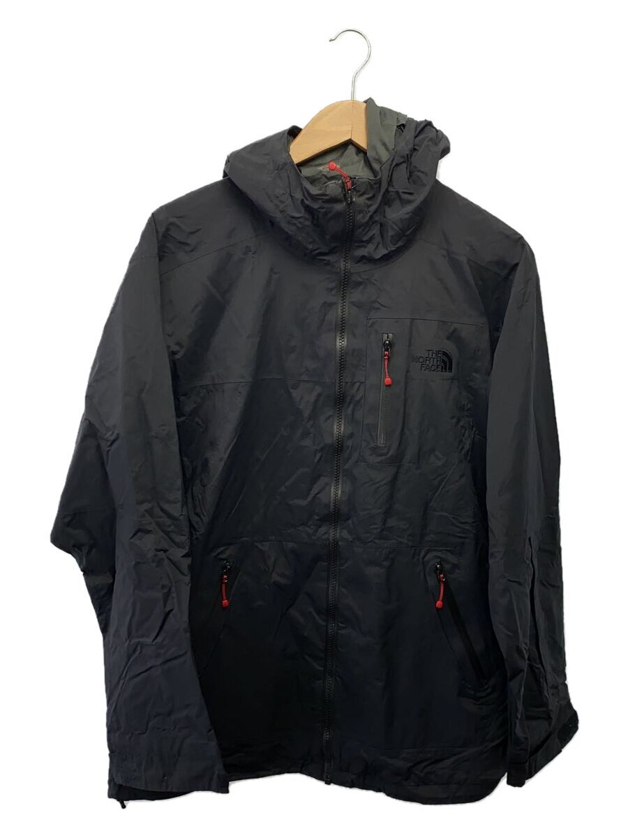 THE NORTH FACE◆SPINEOLOGY JACKET_スパイノロジー ジャケット/M/ナイロン/BLK/無地