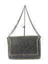 【中古】ショルダーバッグ/--/BLK/クラック加工/チェーンバッグ/鞄【バッグ】(4)