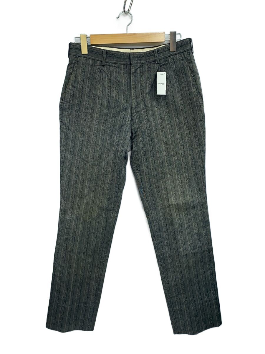 【中古】COMME des GARCONS HOMME PLUS◆00s/archive/AD2003/田中オム/L/コットン/GRY/ストライプ【メンズウェア】