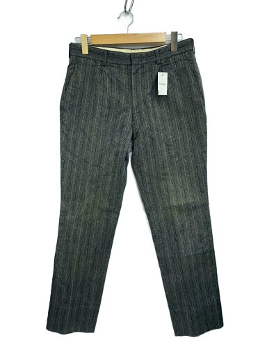 【中古】COMME des GARCONS HOMME PLUS◆00s/archive/AD2003/田中オム/L/コットン/GRY/ストライプ【メンズウェア】 【中古】COMME des GARCONS HOMME PLUS◆00s/archive/AD2003/田中オム/L/コットン/GRY/ストライプ【メンズウェア】