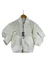 【中古】sacai◆Nylon Twill Blouson/ブルゾン/1/ナイロン/WHT/24-07084//【レディースウェア】(4)