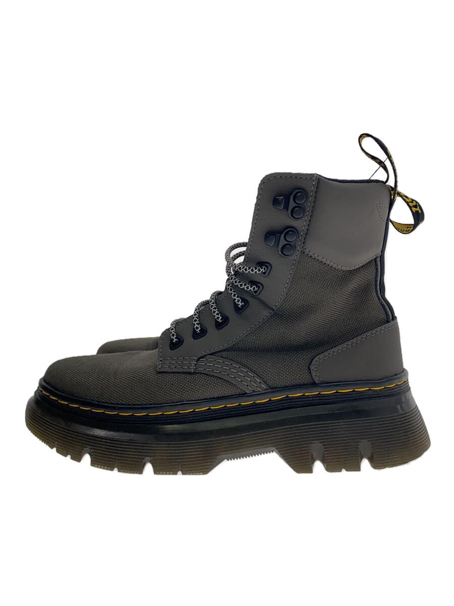 【中古】Dr.Martens◆ブーツ/US6/GRY【シューズ】