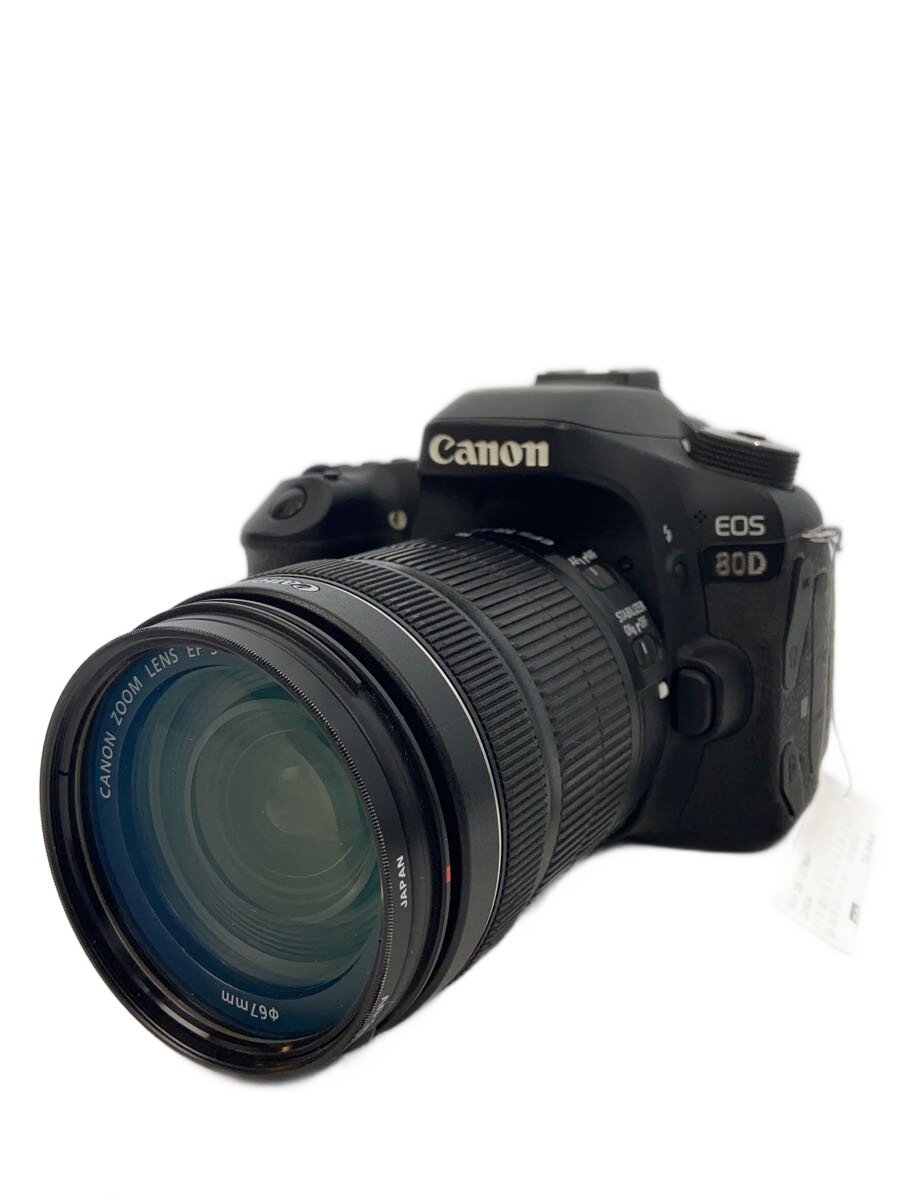 【中古】CANON◆デジタル一眼カメラ EOS 80D EF-S18-135 IS USM レンズキット//【カメラ】