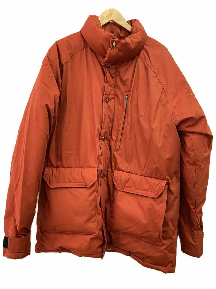 【中古】THE NORTH FACE◆ダウンジャケット/XL/ポリエステル/レッド/ND-1015【メンズウェア】