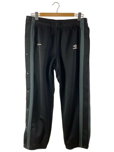【中古】UMBRO◆23SS UMBRO BREAK AWAY TRACK PANT/ボトム/L/ポリエステル/BLK【メンズウェア】 【中古】UMBRO◆23SS UMBRO BREAK AWAY TRACK PANT/ボトム/L/ポリエステル/BLK【メンズウェア】