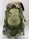 【中古】osprey◆バックパック/リュック/kestrel48/GRN/トレッキング【バッグ】
