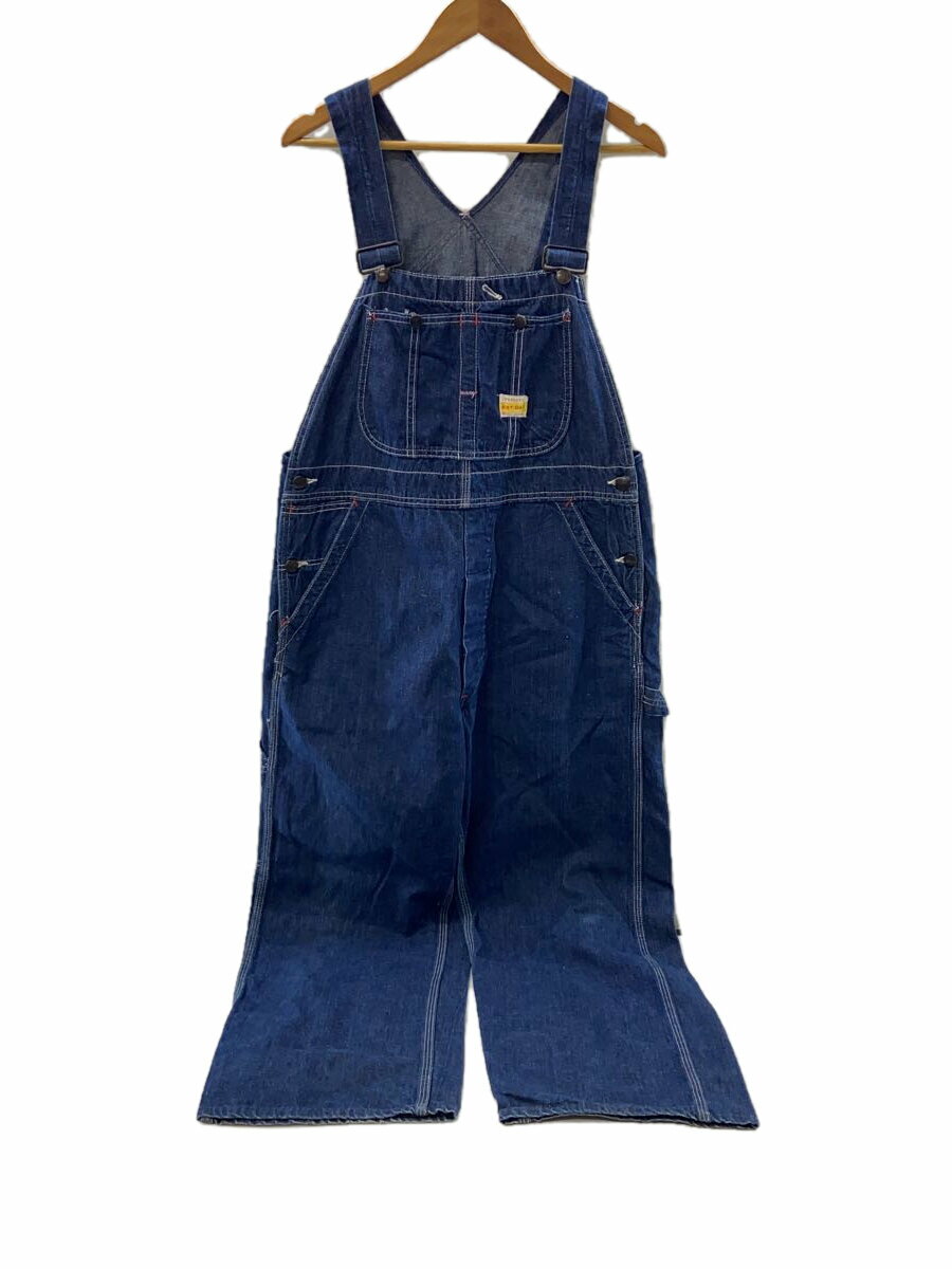 【中古】PAYDAY◆50s vintage overall オーバーオール/--/デニム/IDG【メンズウェア】