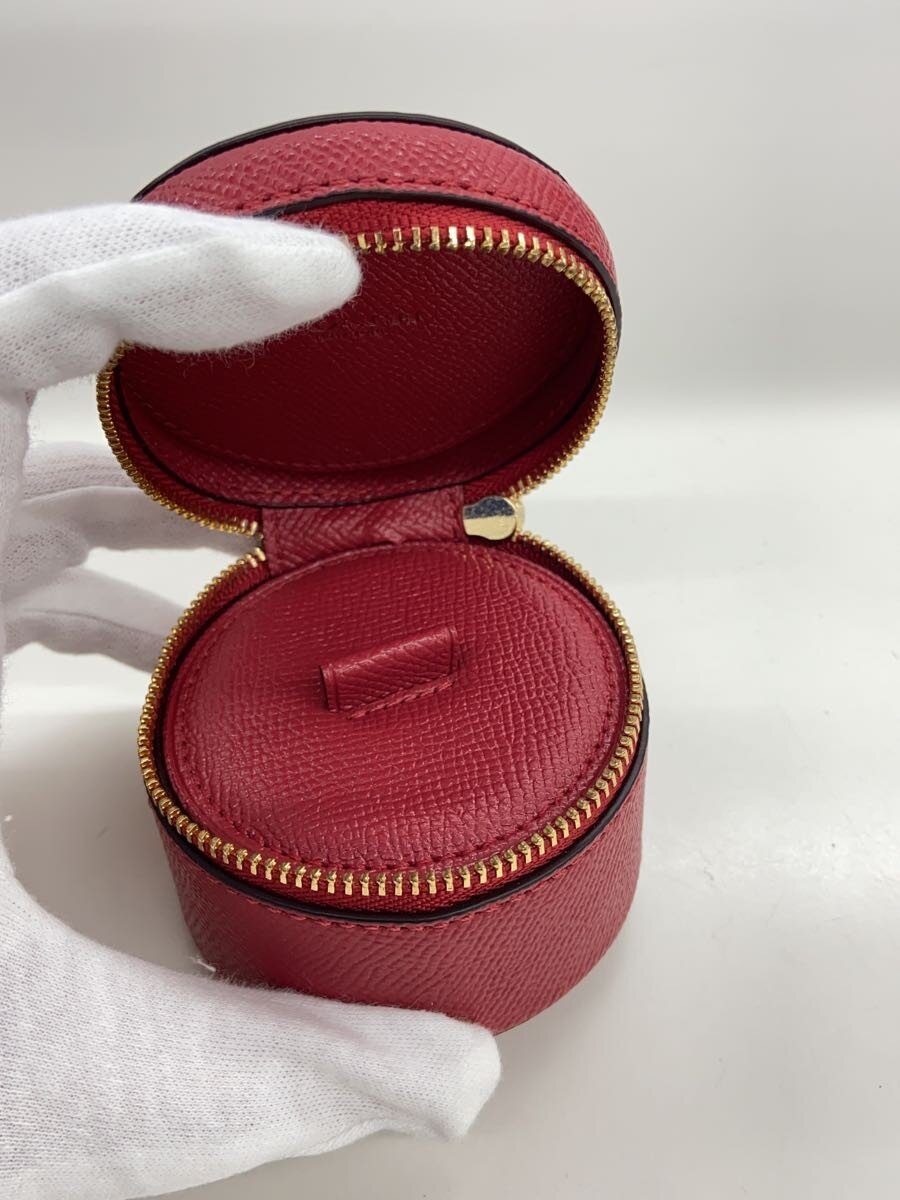【中古】COACH◆インテリア雑貨/ジュエリーボックス/2020/ネズミ/RED/89711GIMDN8//【インテリア小物・日用雑貨】 [2]
