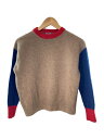 【中古】MACKINTOSH PHILOSOPHY◆ニット・セーター(厚手)/2/ウール/BEG/R9N14-810-42【レディースウェア】