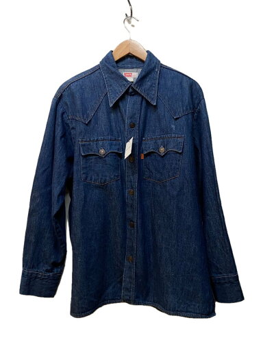 【中古】Levi’s◆70s/オレンジタブ/Denim Shirt Jacket/デニムジャケット/XL/60669-1018【メンズウェア】 【中古】Levi’s◆70s/オレンジタブ/Denim Shirt Jacket/デニムジャケット/XL/60669-1018【メンズウェア】