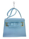 【中古】Samantha Thavasa◆ショルダーバッグ/レザー/BLU【バッグ】(4)