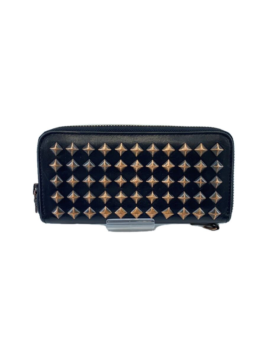 Clothing Accessories (Caps, Ties, Belts) - 【中古】THE UNION◆長財布/レザー/BLK/メンズ【服飾雑貨他】