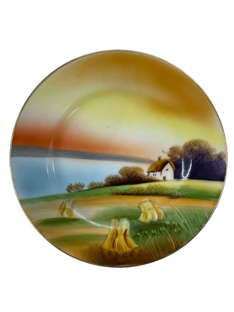 【中古】Noritake◆オールドノリタケ マルキ印 プレート 16.5cm【キッチン用品】