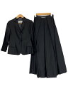 【中古】SPORT MAX by Max Mara◆セットアップ/38/アセテート/BLK【レディースウェア】