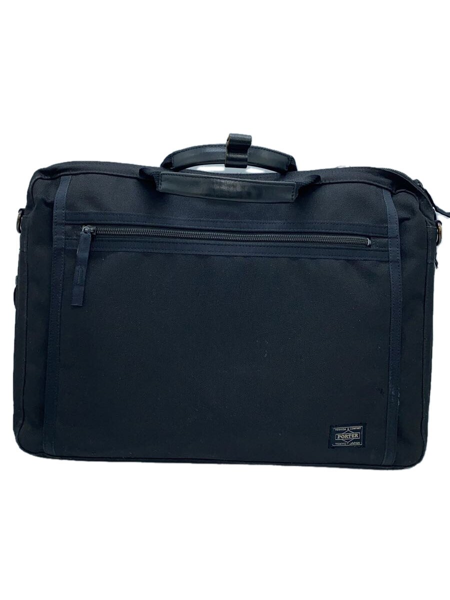 Attache Case - 【中古】PORTER◆ブリーフケース/--/BLK【バッグ】