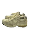 【中古】NEW BALANCE◆ローカットスニーカー/23cm/BEG/M2002RCC【シューズ】