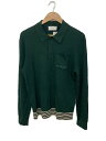【中古】COACH◆ニット・セーター(厚手)/S/カシミア/GRN/CR484【メンズウェア】