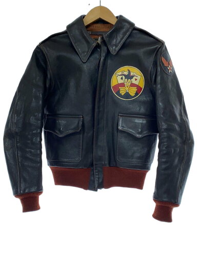 【中古】ARMY AIR FORCES A2 /レザージャケット・ブルゾン/34/レザー/BRW/ジョーカー【メンズウェア】 【中古】ARMY AIR FORCES A2 /レザージャケット・ブルゾン/34/レザー/BRW/ジョーカー【メンズウェア】